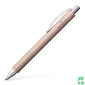 【FABER-CASTELL】輝柏 Essentio Aluminium系列 玫瑰金 原子筆 / 支 148425