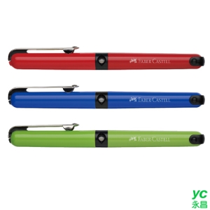 【FABER-CASTELL】輝柏 P400型 A尖 (紅/藍/綠)習字鋼筆 / 支 100-005-227/100-062-368/100-062-369