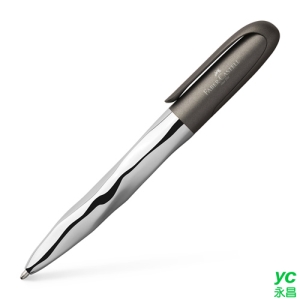 【FABER-CASTELL】輝柏 nice pen系列 (灰色筆桿) 原子筆 / 支 149606