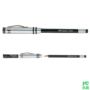 【FABER-CASTELL】輝柏 完美設計鉛筆 (黑色筆桿) / 支 118340