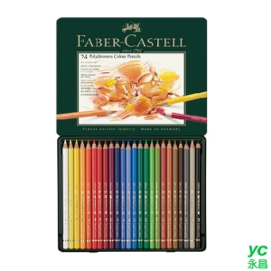 【FABER-CASTELL】輝柏 藝術家級油性色鉛筆24色 / 盒 110024