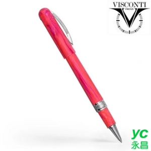 義大利 VISCONTI  Breeze系列 櫻桃粉 鋼珠筆 /支 KP08-04-RB