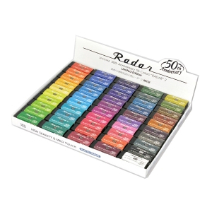 日本 SEED  50周年紀念 S-60FC 限量商品  RADER 橡皮擦 50色/盒
