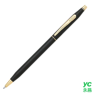 CROSS 高仕 經典世紀系列 黑金原子筆 / 支 2502