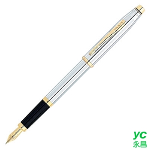 CROSS 高仕 新世紀系列 金鉻鋼筆 / 支 3309
