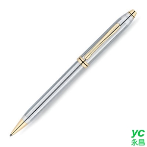 CROSS 高仕 Townsend 濤聲系列 金鉻原子筆 / 支 502