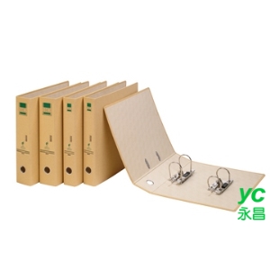 立強 牛皮紙 環保 檔案夾 3＂  拱型夾 12個/箱 GR732