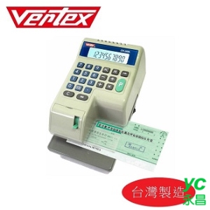 VERTEX 微電腦 支票機 台灣製 /台 CH-368L