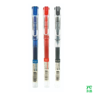 筆樂 PENROTE 915 直液式針型鋼珠筆 藍黑紅3色可選 50支入 / 盒 PC915