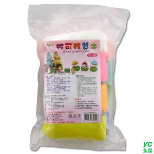 妮可輕質土 400g 8色副色組 / 包 NICO-4008C2