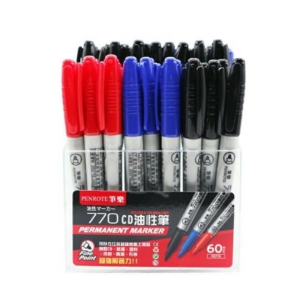 筆樂PENROTE 770CD油性筆 24支入 /盒 PE770