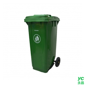 經濟型托桶 垃圾子車 120L 綠色 / 台 ERB-120G（訂製品，確認訂購後無法退換貨）