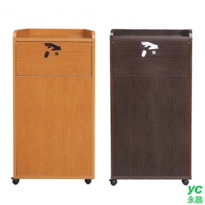 塑鋼餐盤回收環保箱 原木紋/胡桃木紋 / 台 RT-120/RT-120W