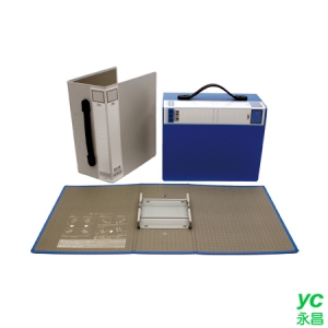 【自強文具】A4 二孔管型夾 12入 / 箱 T312