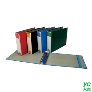【自強文具】A3 二孔管夾 12入 / 箱 A3-37