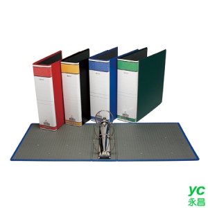 【自強文具】A4 3吋圓型三孔夾 12入 / 箱 530