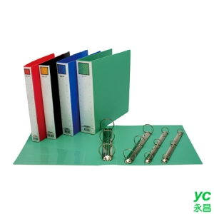【自強文具】A4 2吋圓型三孔夾 12入 / 箱 PP520