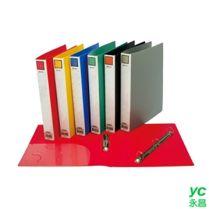 【自強文具】A4 1吋圓型二孔夾 12入 / 箱 PP512
