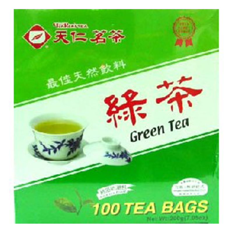 天仁 綠茶(防潮包) 100包 /盒 GRTB100Y