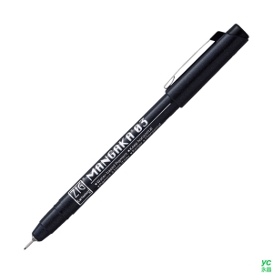 Kuretake 日本吳竹 ZIG 漫畫代針筆 黑色 0.3mm / 支 CNM-03-010