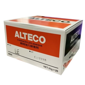 日本製 Alteco 瞬間膠 瞬間接著劑 快乾膠 EE 20g 25瓶入 /盒