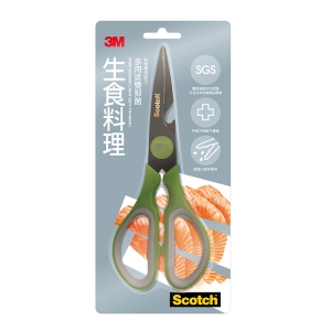 3M Scotch 生食料理 料理專用剪刀 廚房剪刀 /支 KS-AB100