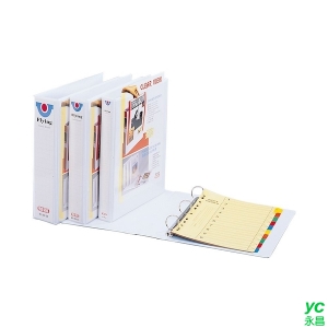 FLYING 雙鶖 訂製品 D型1"二孔目錄夾 /個 DBV210