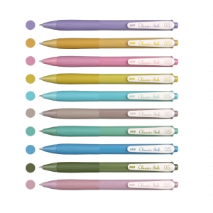 SKB 文明 輕復古按動中性筆(0.5mm) 單色12支 /組 G-2506A