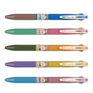 SKB 文明 輕復古速乾2色按動中性筆(0.5mm) 單色12支 /組 G-3503復古速乾2色按動中性筆(0.5mm) 單色12支 /組 G-3503