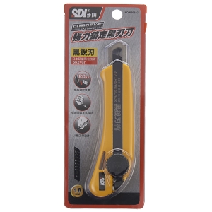 SDI 手牌 強力鎖定黑刃刀 美工刀 /卡 NO.K3051C