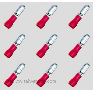 N01 壓著端子(子彈型-公)規格=F1.25A/1包100PCS