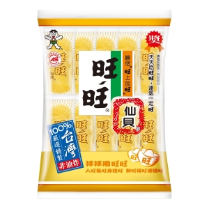 【旺旺】旺旺仙貝家庭號(112gx10包) －買10箱送1箱