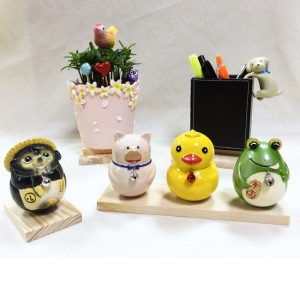 狸貓/青蛙不倒翁公仔