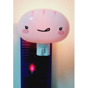 饅頭家族氣氛小夜燈/可旋轉式燈座