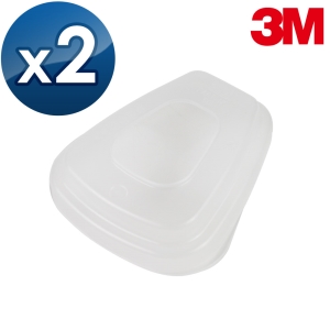 【醫碩科技】3M 501濾蓋 2入 需搭配3M 6200/6800防毒口罩及5N11濾棉