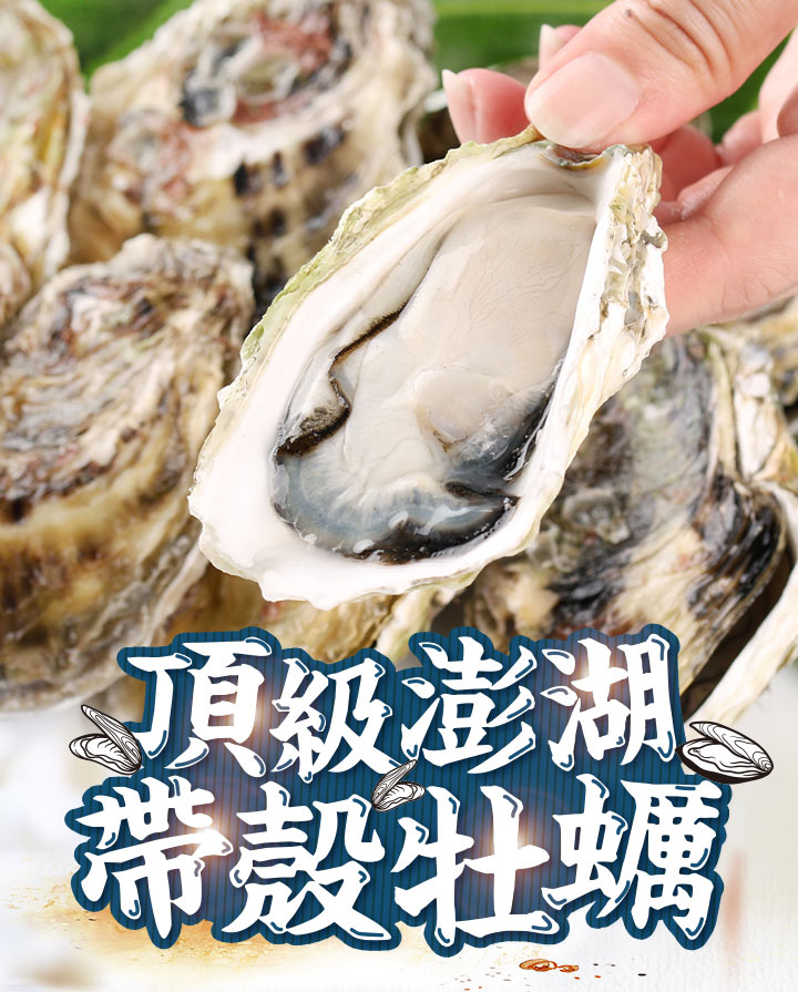頂級澎湖帶殼牡蠣5包 愛上新鮮 I郵購 Postmall