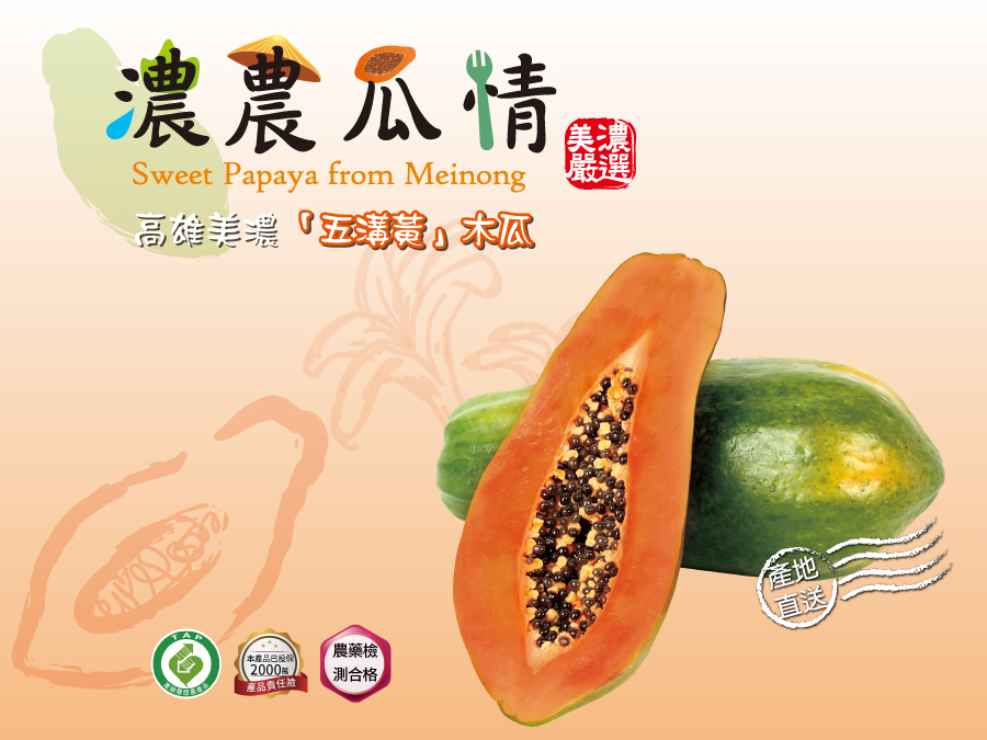 高雄美濃木瓜 濃農瓜情禮盒10台斤裝 濃農瓜情 I郵購 Postmall