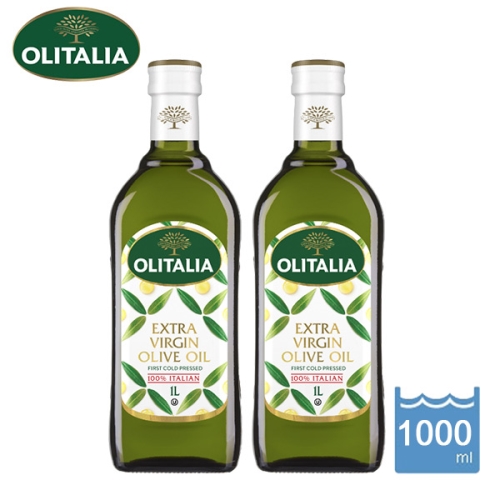 【Olitalia奧利塔】特級冷壓橄欖油1000ml*2瓶