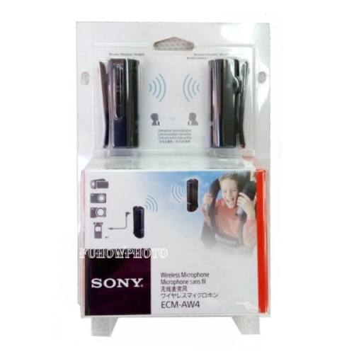 富豪相機]SONY ECM-AW4 無線麥克風可用於攝影機、相機或IC 錄音筆公司