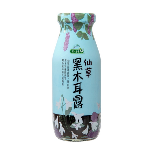 宅配出貨【統一生機】仙草黑木耳露(200mlx12瓶/箱) - 統一生機樂活館