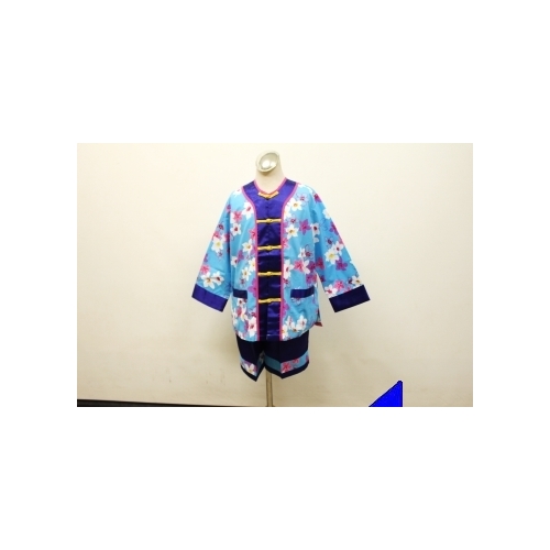 客家 服飾 男 客家服飾-男童花布衫套裝- 保證責任苗栗縣手工業生產合作社- -Postmall