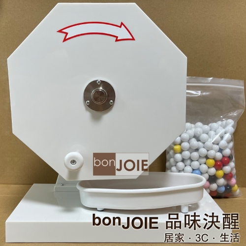 日本進口免組裝抽選機內附300顆15mm加大抽選球抽獎機福引機搖獎機抽籤