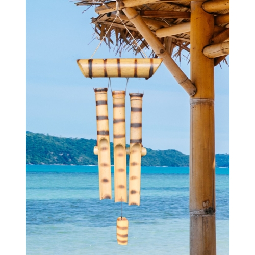 自然屋精品】風鈴竹風鈴椰殼風鈴自然風鈴椰殼竹製風鈴天然竹子椰殼風鈴