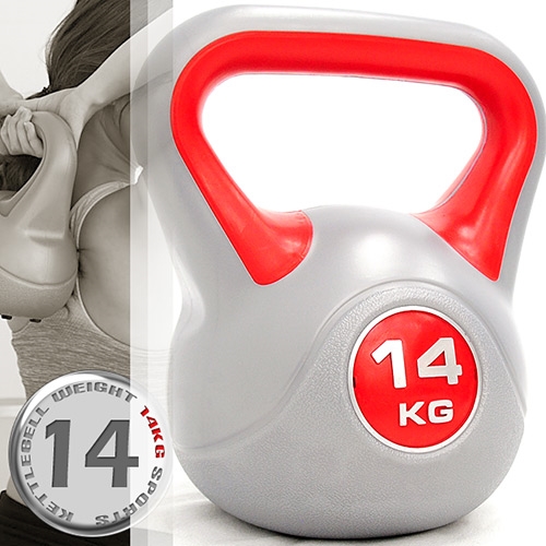 KettleBell運動14公斤壺鈴(30.8磅) C171-1814 14KG壺鈴.拉環啞鈴搖擺鈴.舉重量訓練.重力健身器材.推薦哪裡買
