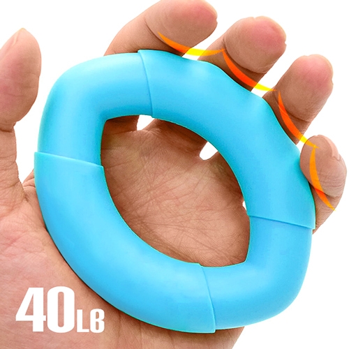 橢圓工學40LB握力圈 D204-40 (矽膠握力器握力環.指壓按摩握力球.硅膠筋膜球.訓練手指力手腕力抓力手力.手掌紓壓橡膠圈.運動健身器材.推薦哪裡買ptt)