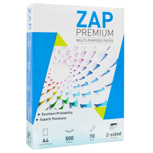 【ZAP】70P A4 影印紙 1包