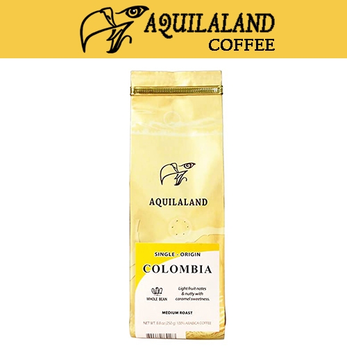 阿奇拉哥倫比亞薇拉精品咖啡豆 Supremo等級 (單品) Aquilaland Single Origin Colombia Huila Supremo Whole Bean Coffee 250g 250公克/豆