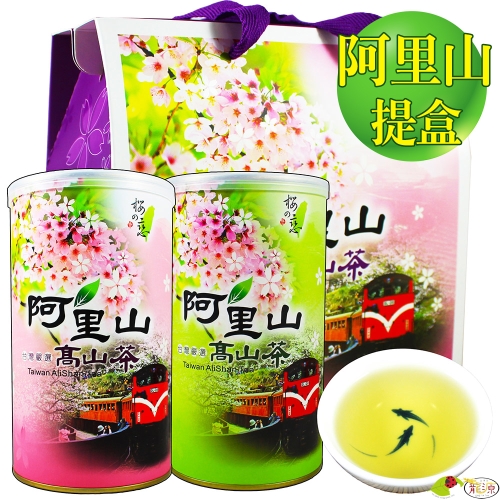 龍源茶品】冬茶鮮摘-阿里山輕焙火無毒極品烏龍茶葉6罐組(150g/罐)-共